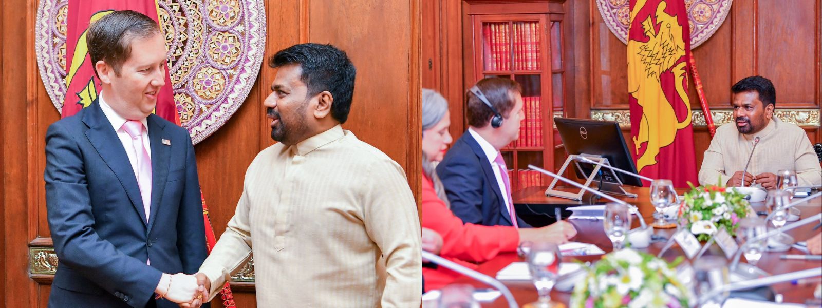 US Special Envoy Sergio Gor Meets President AKD